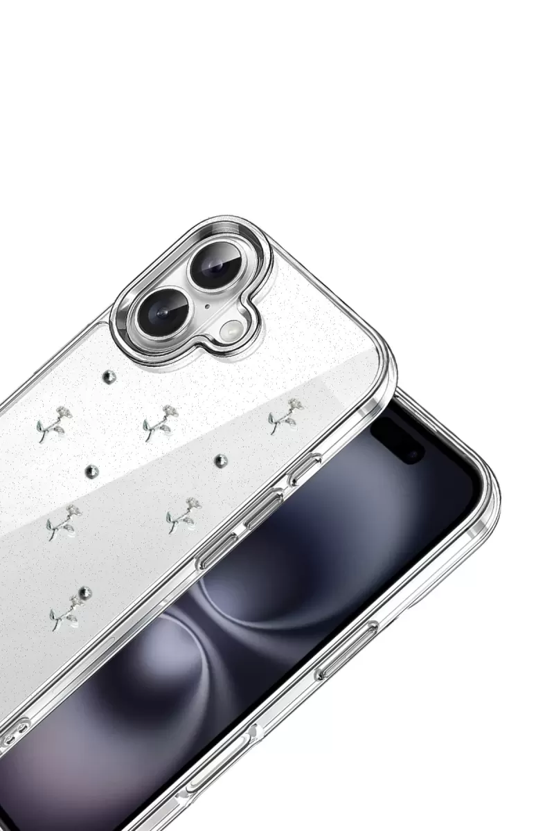 Newface Apple iPhone 16 Plus Fiyonk Desenli Kapak - Desen 4
