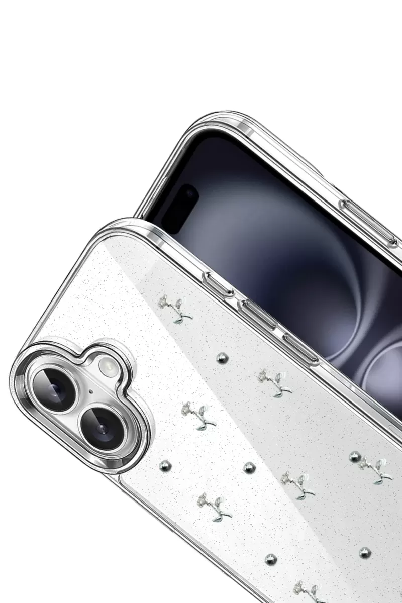 Newface Apple iPhone 16 Plus Fiyonk Desenli Kapak - Desen 4