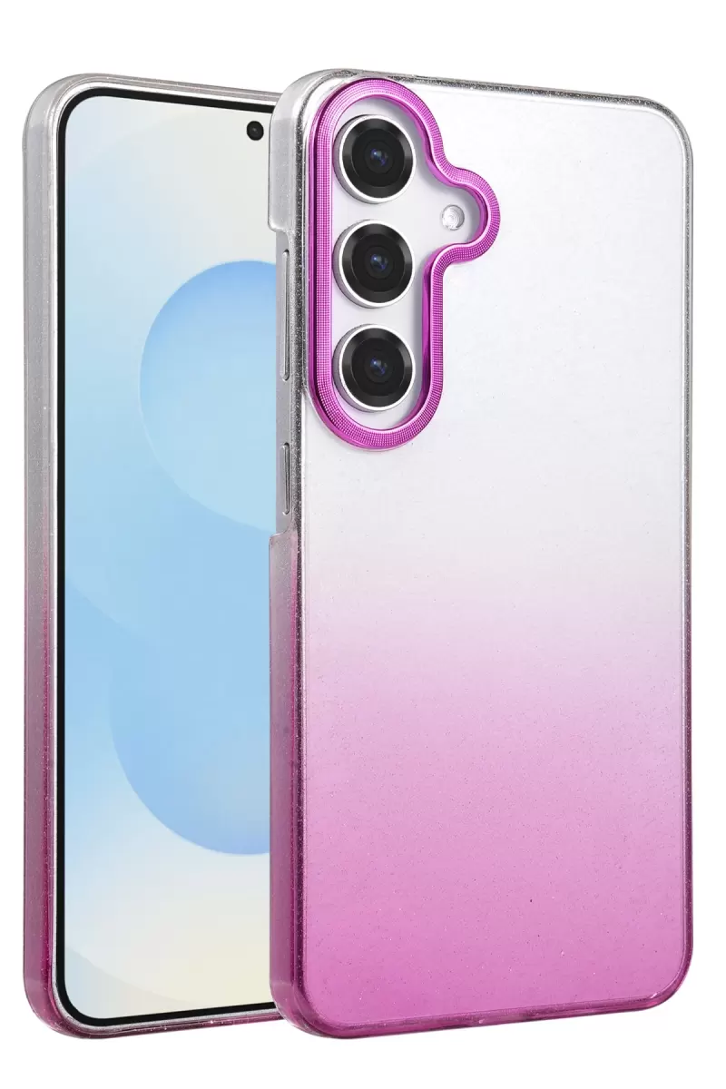 Newface Samsung Galaxy A55 5G Glossy Kapak - Mor