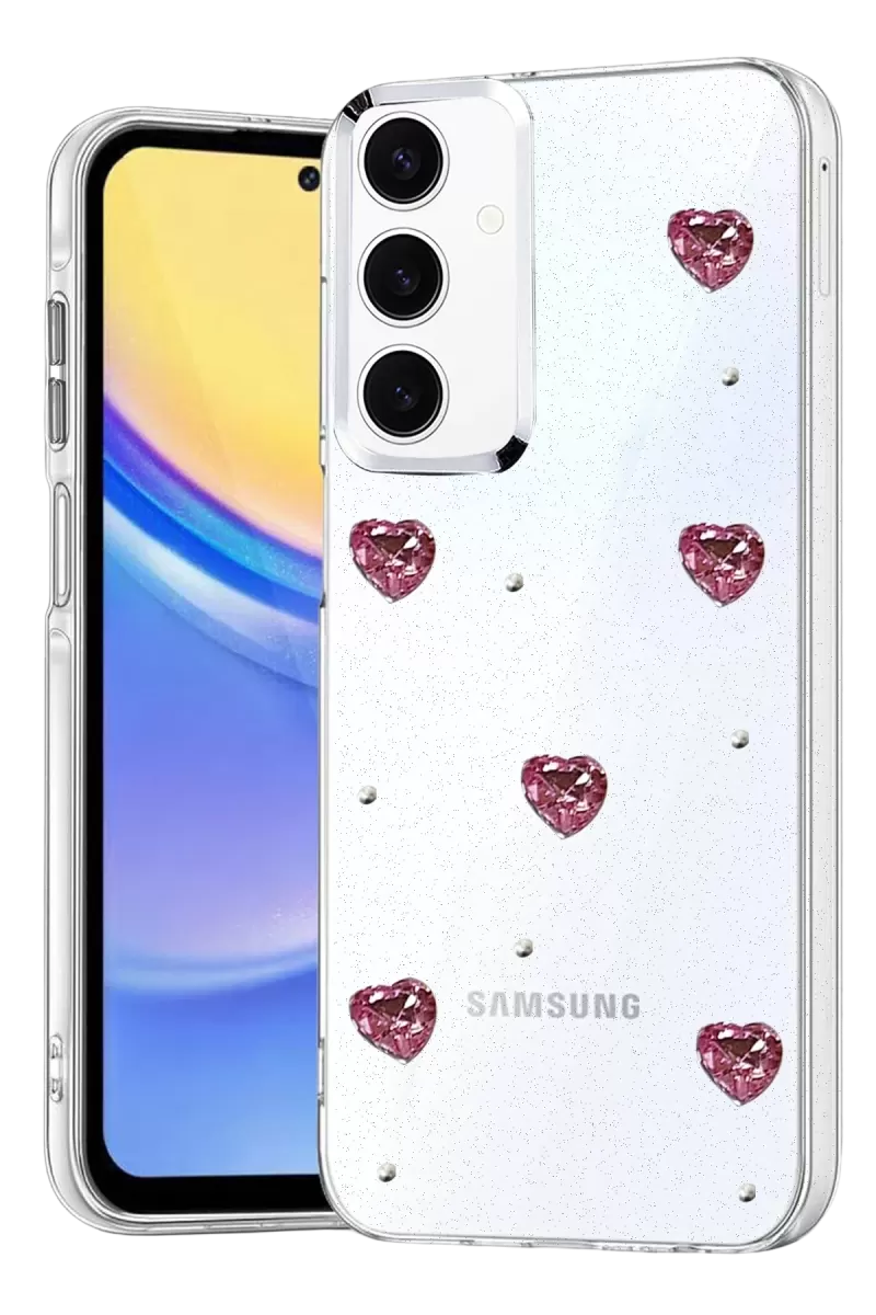 Newface Samsung Galaxy A35 5G Fiyonk Desenli Kapak - Desen 7
