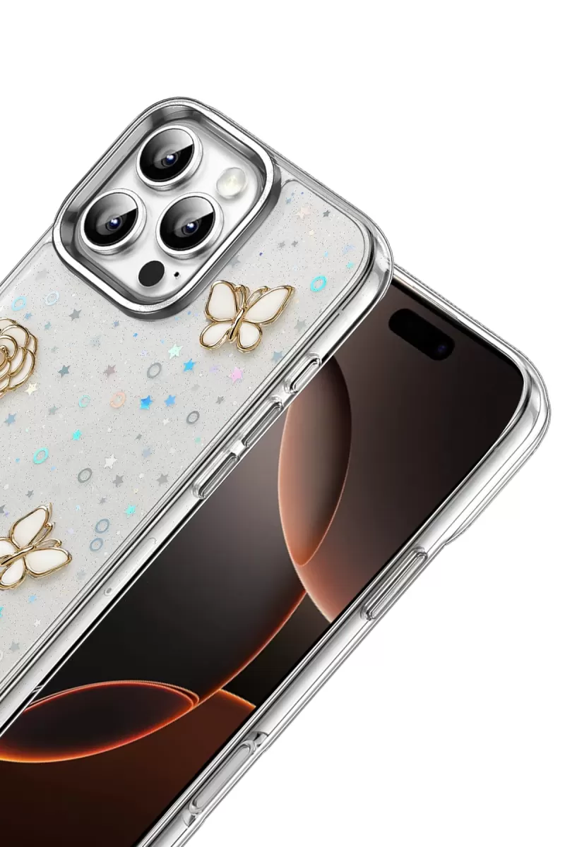 Newface Samsung Galaxy A35 5G Fiyonk Desenli Kapak - Desen 7