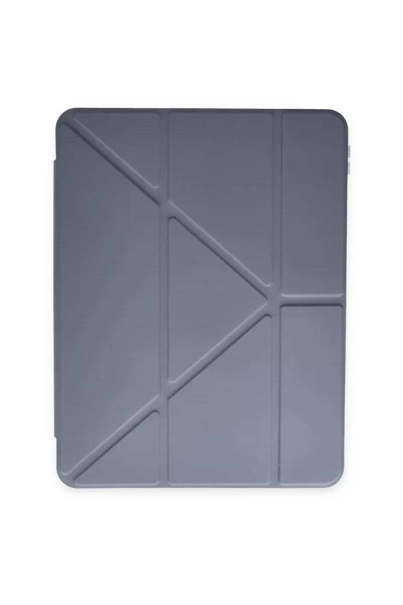 Newface Apple iPad Pro 11 (2021) Kılıf Kalemlikli Hugo Tablet Kılıfı - Lila