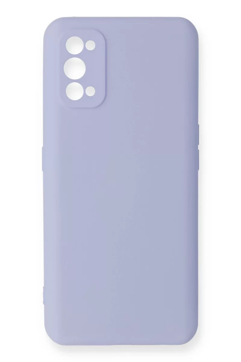 Newface Realme 7 Pro Kılıf Nano içi Kadife Silikon - Lila