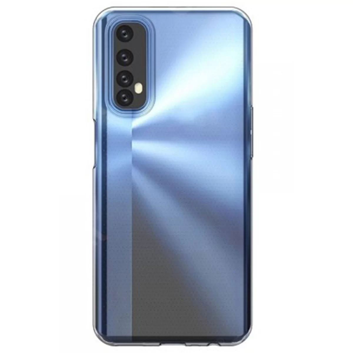 Newface Realme 7 Kılıf Lüx Şeffaf Silikon