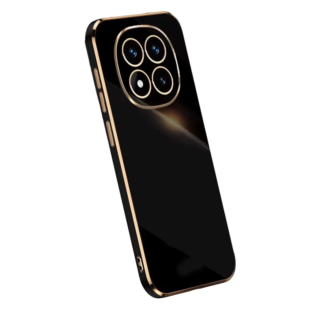 Newface Xiaomi Redmi Note 14 Pro 5G Kılıf Volet Silikon - Siyah
