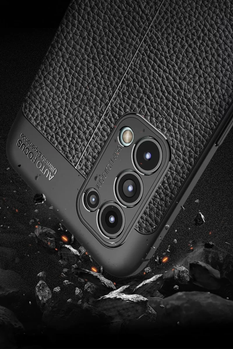 Newface Oppo Reno 5 Kılıf Auto Focus Kapak - Siyah