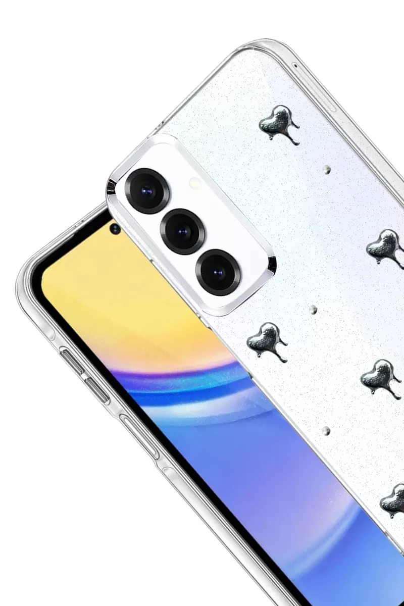 Newface Samsung Galaxy S24 FE Fiyonk Desenli Kapak - Desen 1