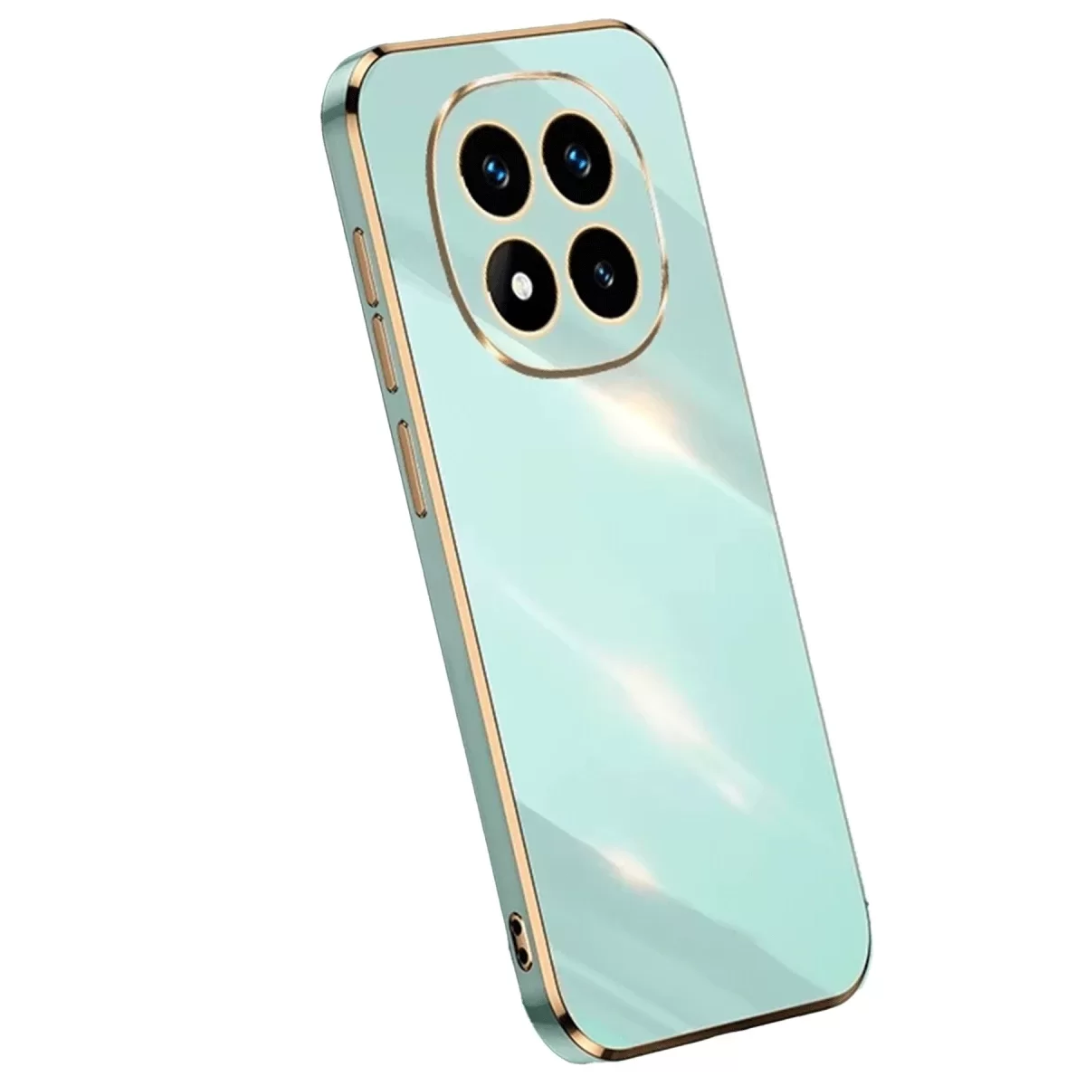 Newface Xiaomi Redmi Note 14 Pro 5G Kılıf Volet Silikon - Açık Yeşil
