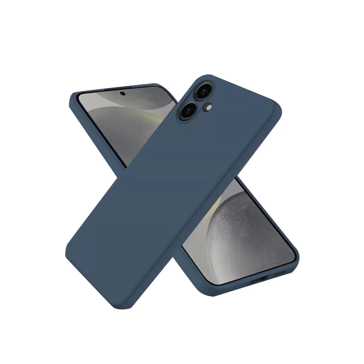 Newface Samsung Galaxy A06 Kılıf First Silikon - Lacivert