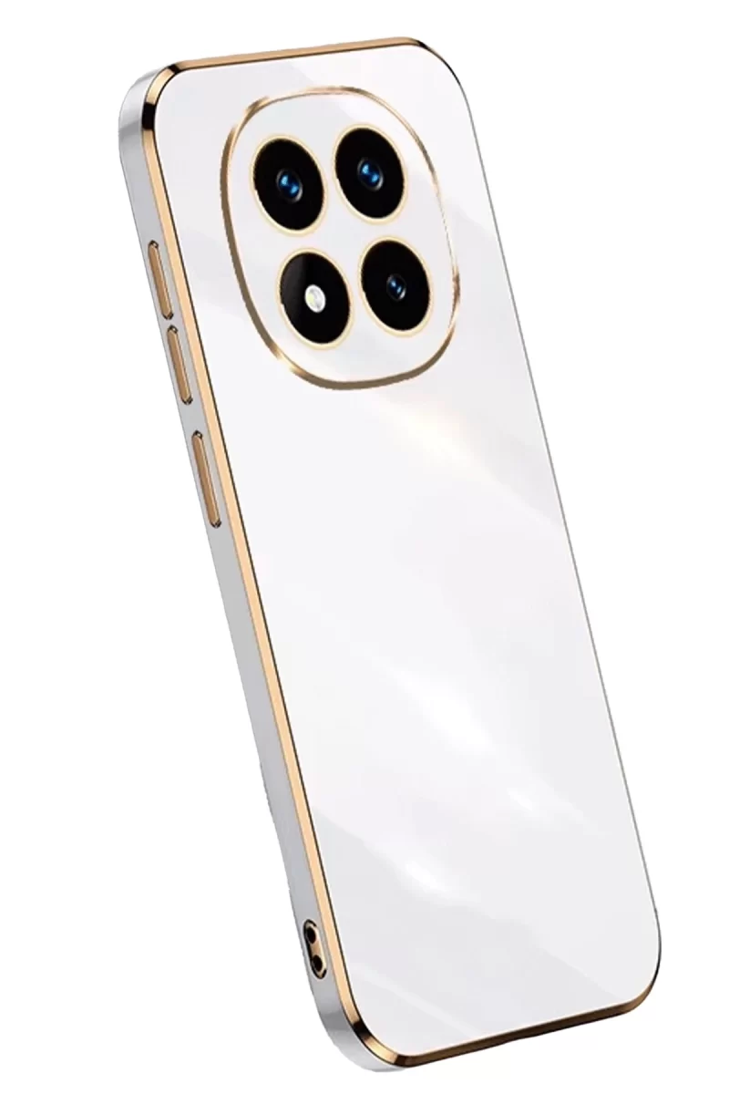 Newface Xiaomi Redmi Note 14 Pro Plus Kılıf Volet Silikon - Beyaz