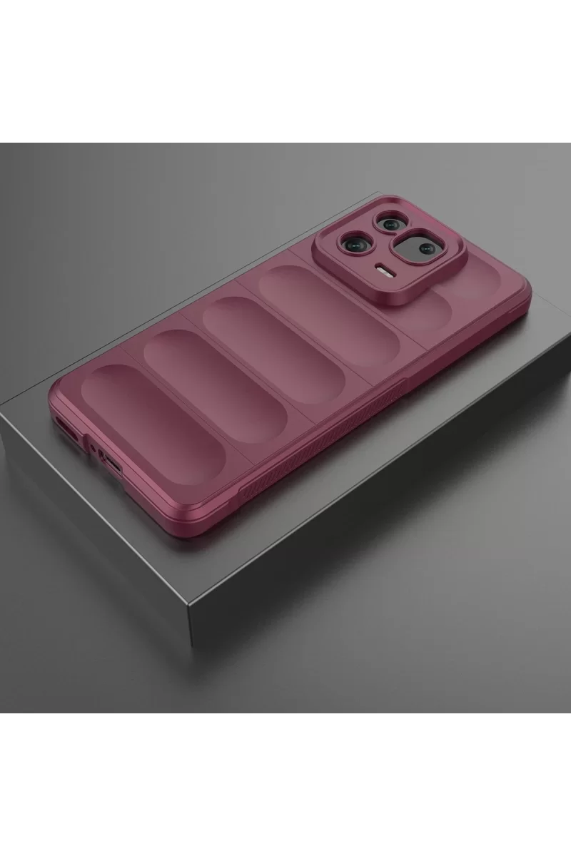 Newface Xiaomi Mi 13 Pro Kılıf Optimum Silikon - Bordo