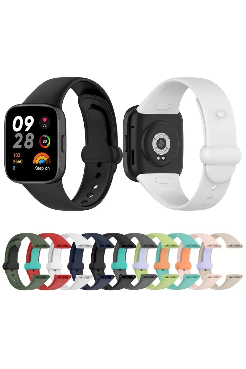Newface Xiaomi Redmi Watch 3 Origin Silikon Kordon - Turkuaz