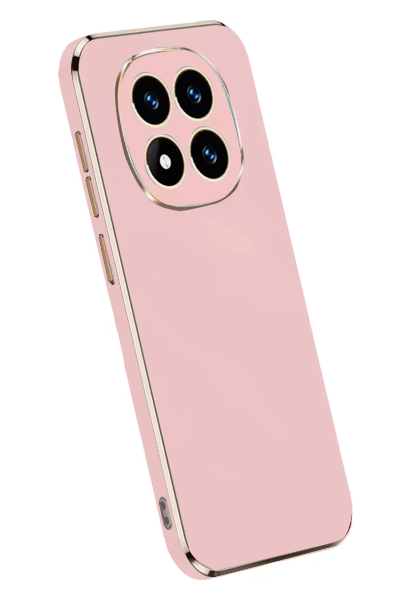 Newface Xiaomi Redmi Note 14 Pro Plus Kılıf Volet Silikon - Pembe