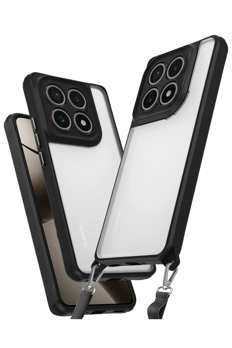 Newface Xiaomi Mi 14T Kılıf Penta Silikon Kılıf - Siyah