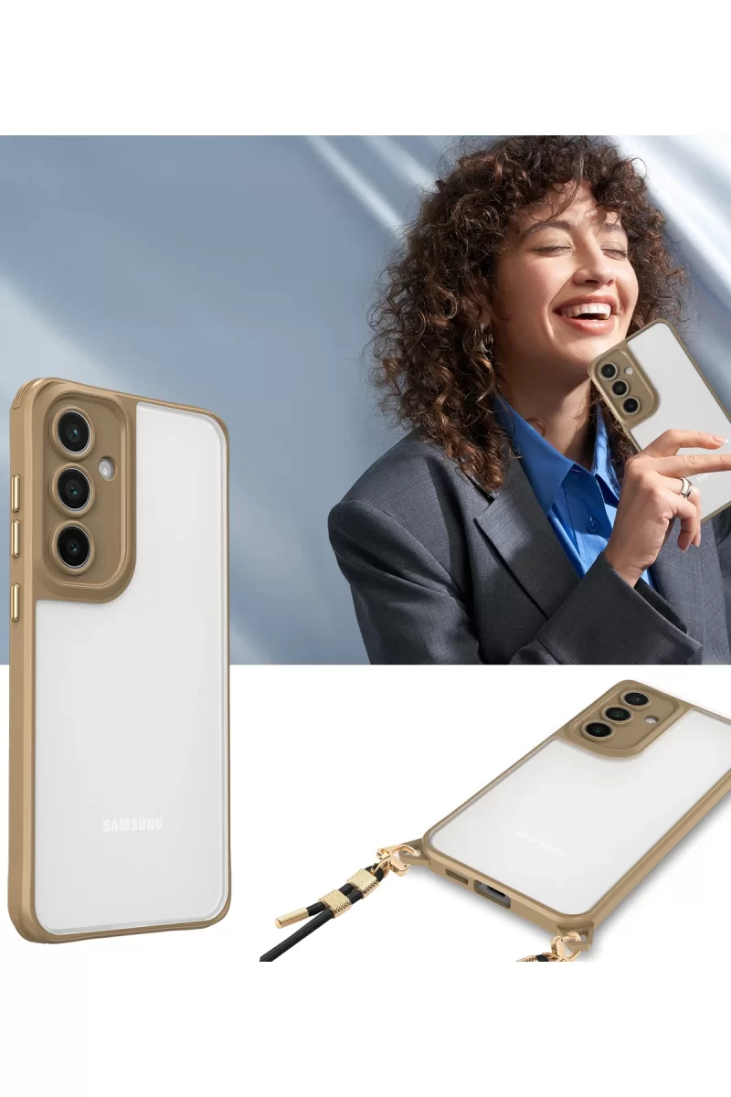 Newface Samsung Galaxy A35 5G Kılıf Penta Silikon Kılıf - Titan Gri