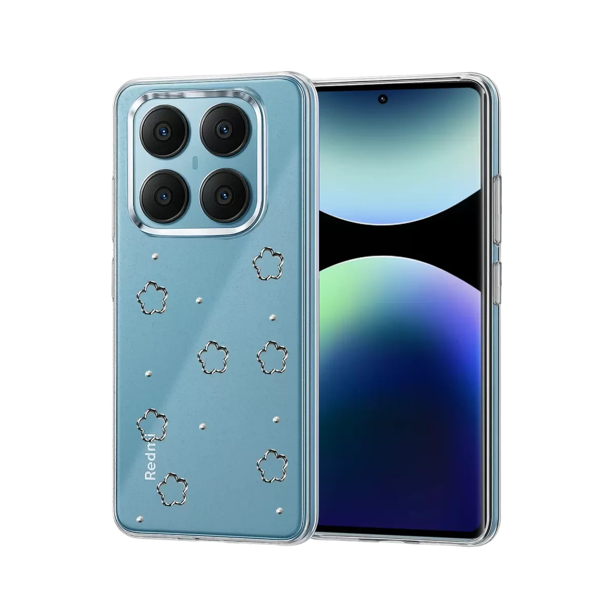 Newface Xiaomi Redmi Note 14 Pro 4G Fiyonk Desenli Kapak - Desen 2