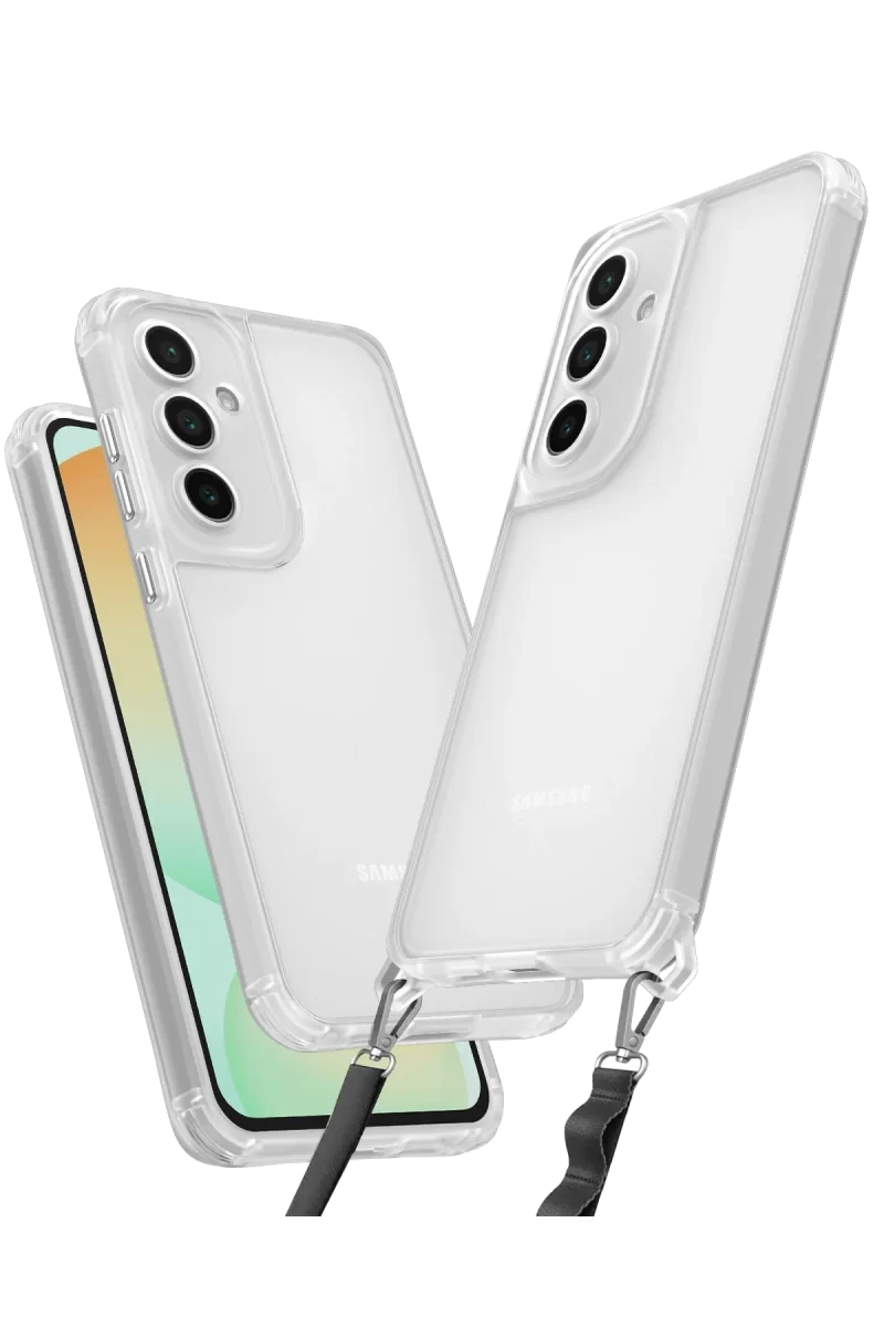 Newface Samsung Galaxy A35 5G Kılıf Penta Silikon Kılıf - Şeffaf