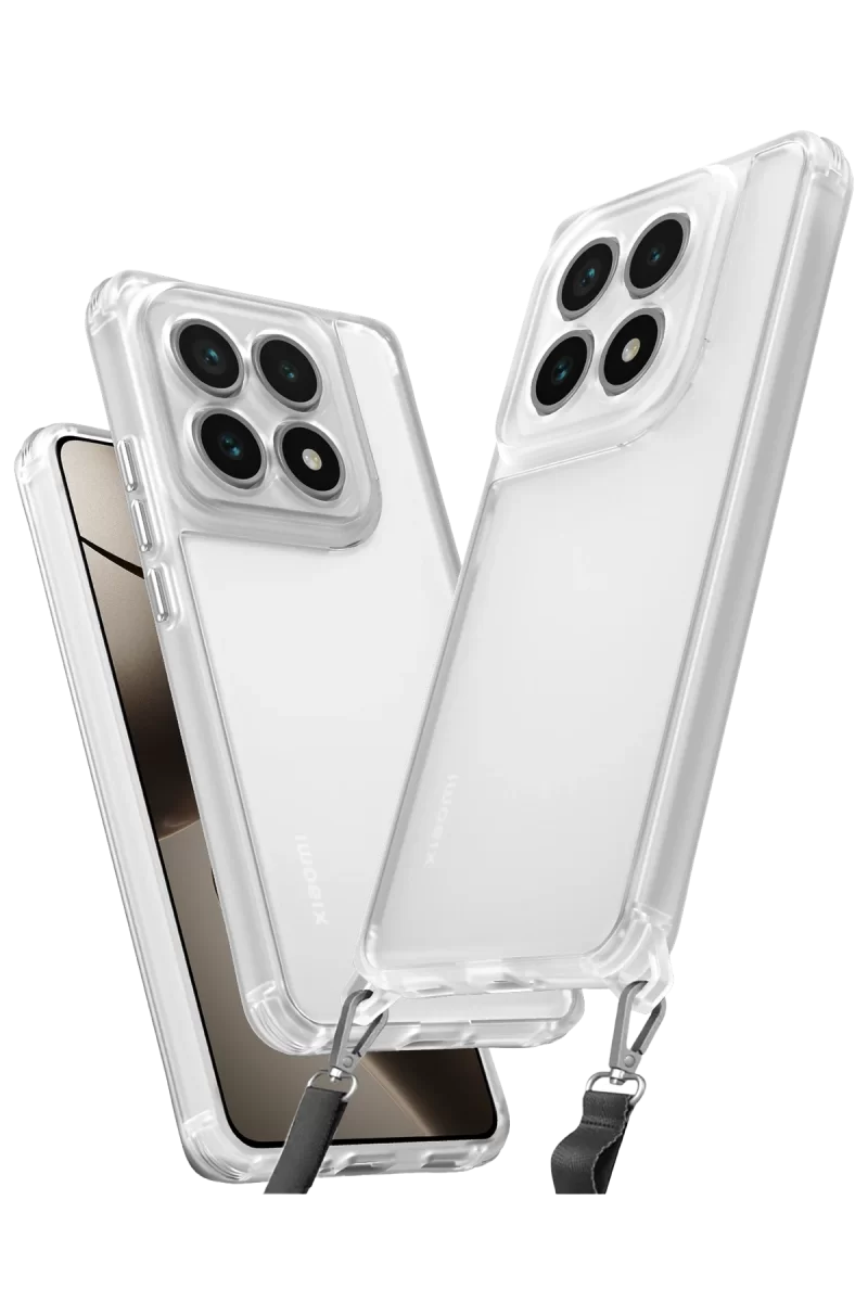 Newface Xiaomi Mi 14T Kılıf Penta Silikon Kılıf - Şeffaf