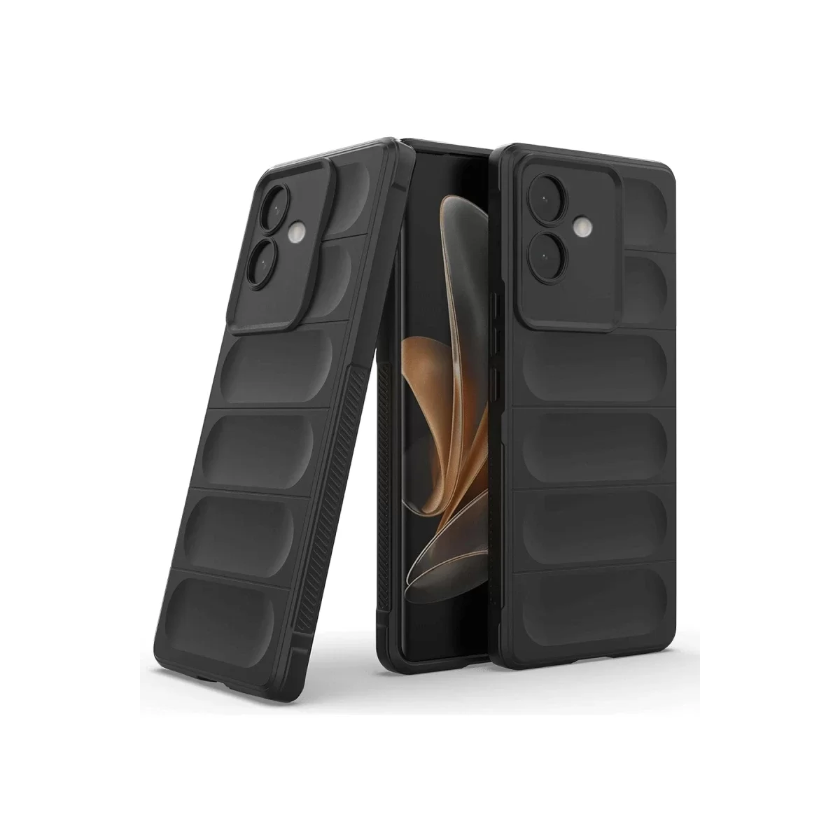 Newface Oppo A3 Kılıf Optimum Silikon - Siyah