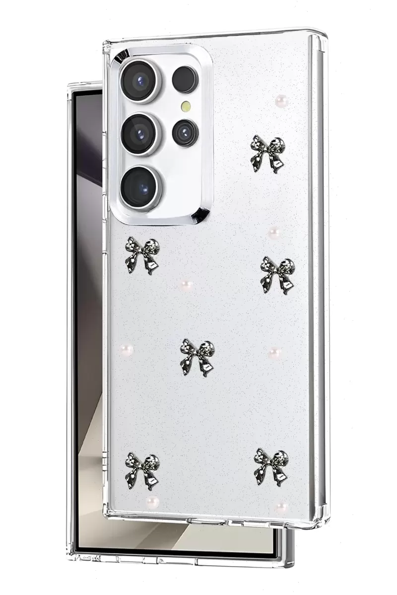 Newface Samsung Galaxy S25 Ultra Fiyonk Desenli Kapak - Desen 8