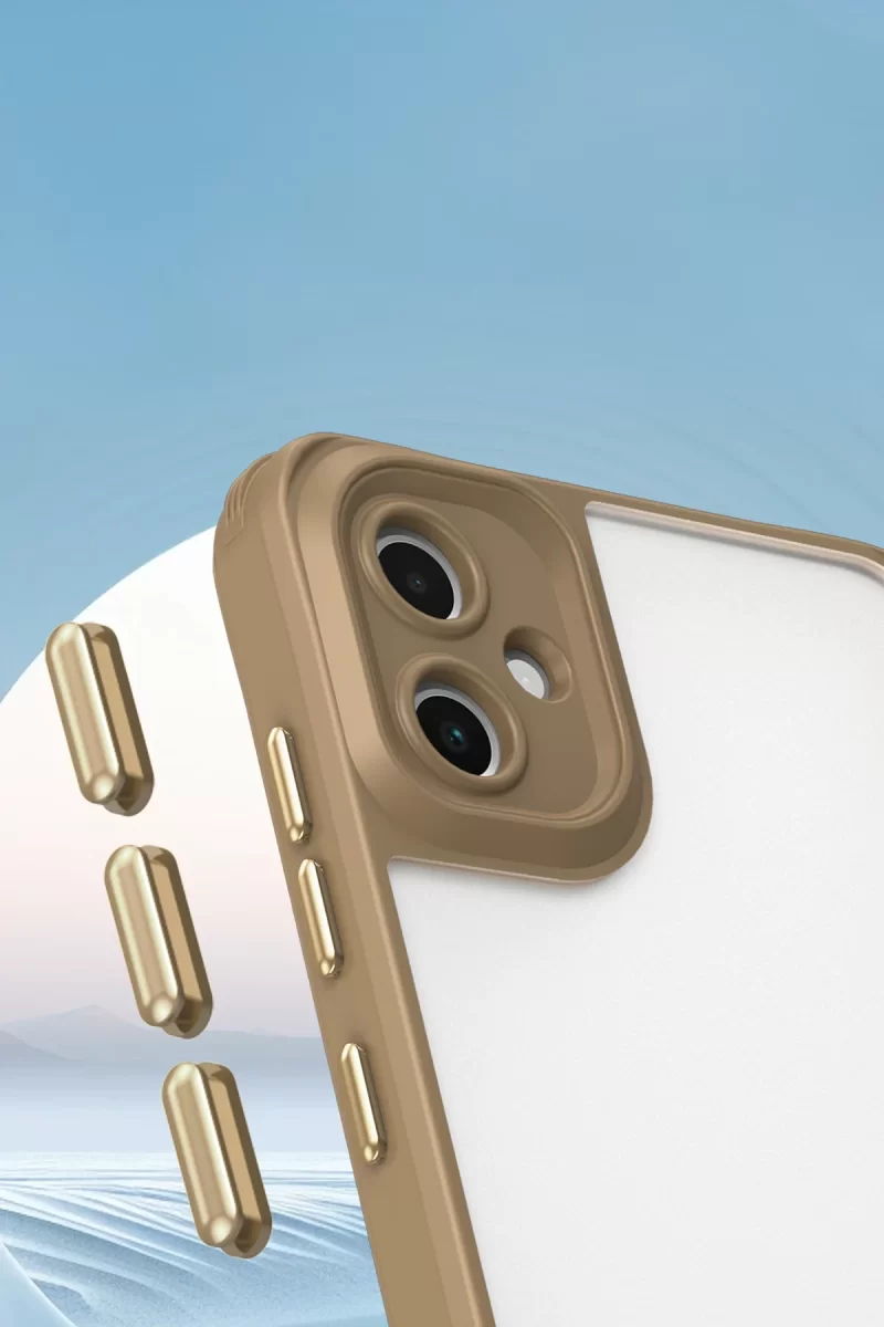 Newface Samsung Galaxy A06 Kılıf Penta Silikon Kılıf - Siyah