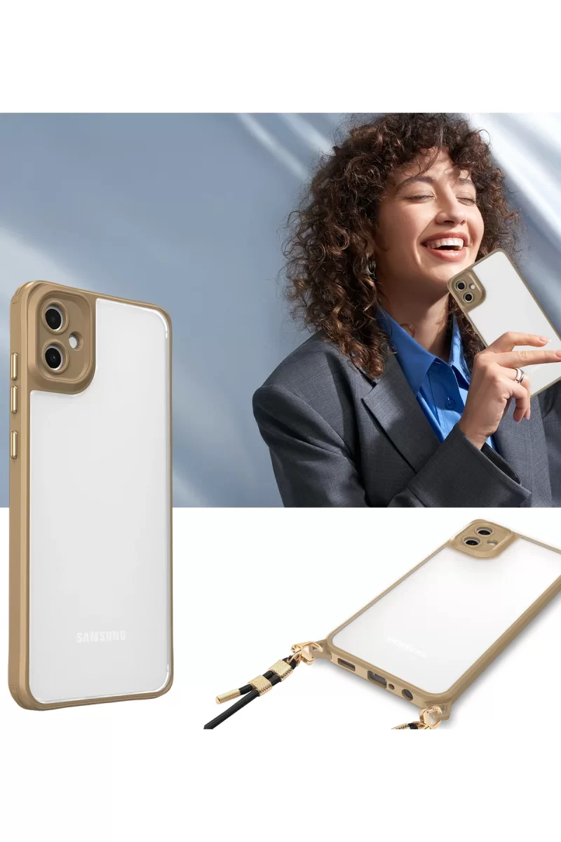 Newface Samsung Galaxy A06 Kılıf Penta Silikon Kılıf - Siyah