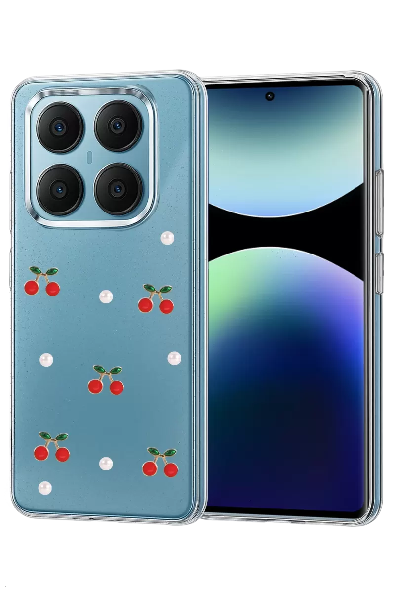 Newface Xiaomi Redmi Note 14 Pro 4G Fiyonk Desenli Kapak - Desen 9