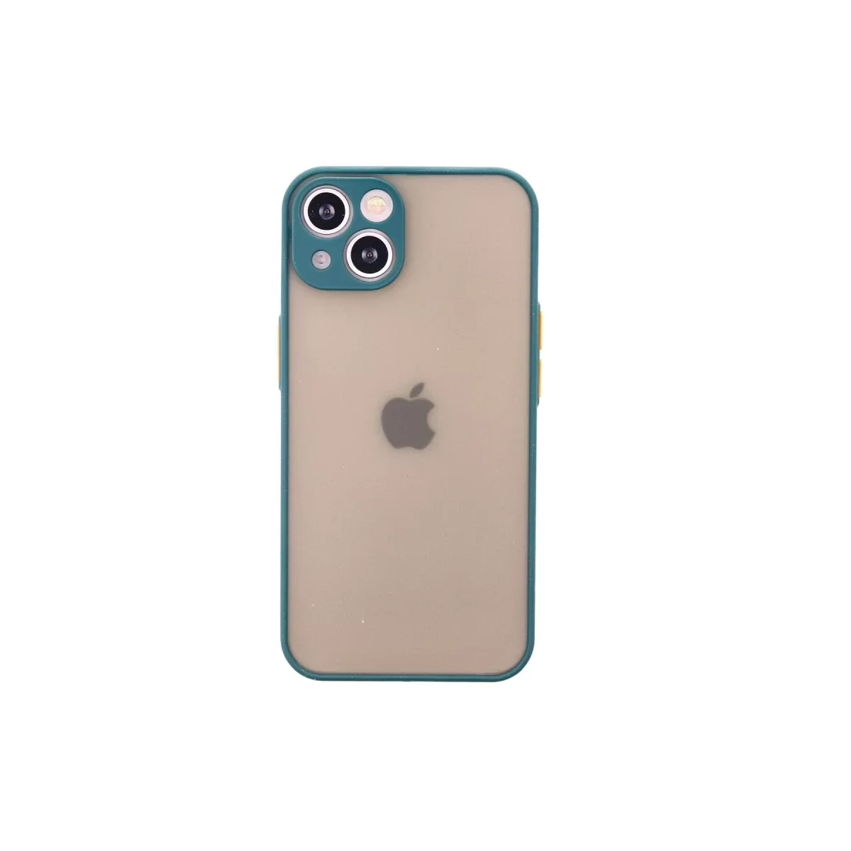Newface Apple iPhone 14 Kılıf Montreal Silikon Kapak - Yeşil