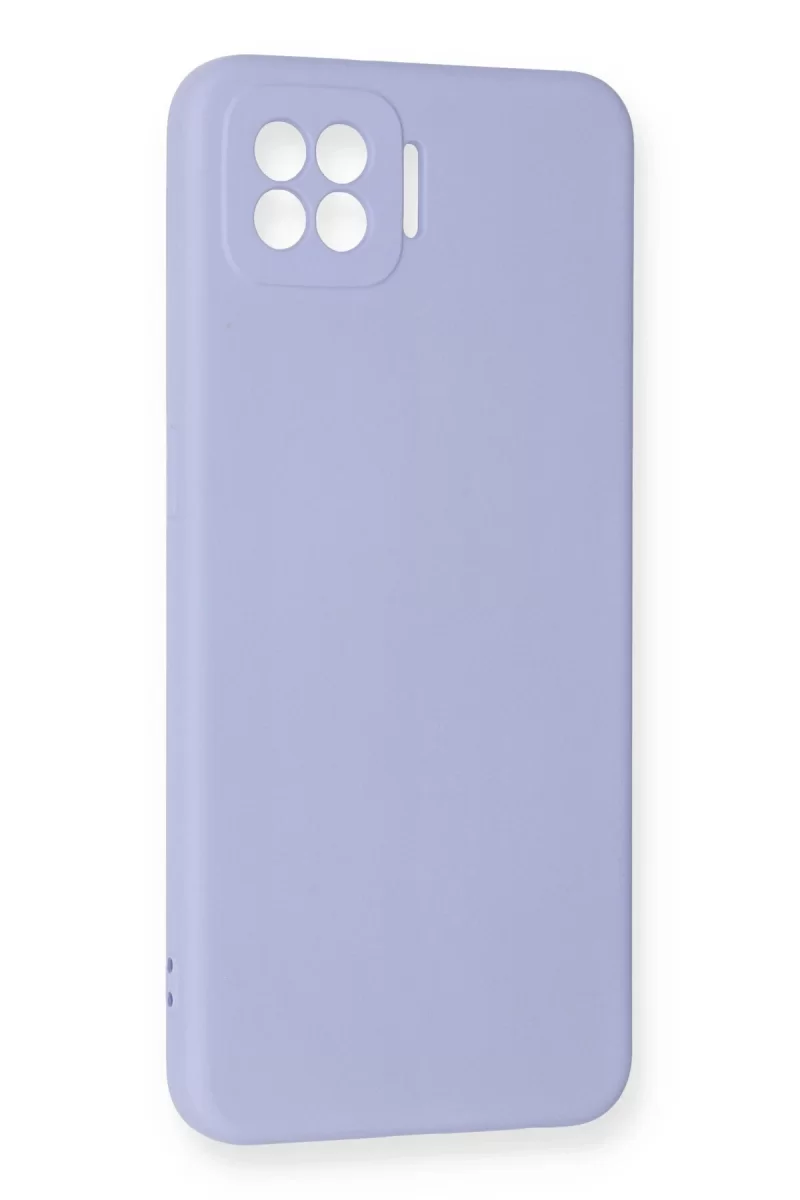 Newface Oppo A73 Kılıf Nano içi Kadife Silikon - Lila
