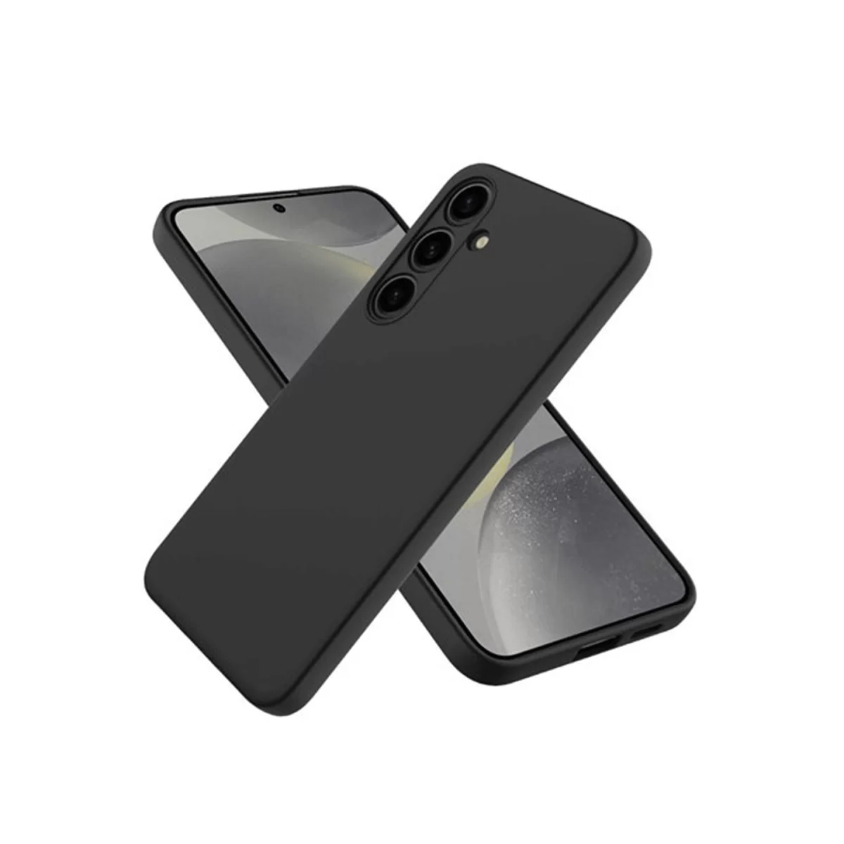 Newface Samsung Galaxy A26 Kılıf Nano içi Kadife Silikon - Siyah
