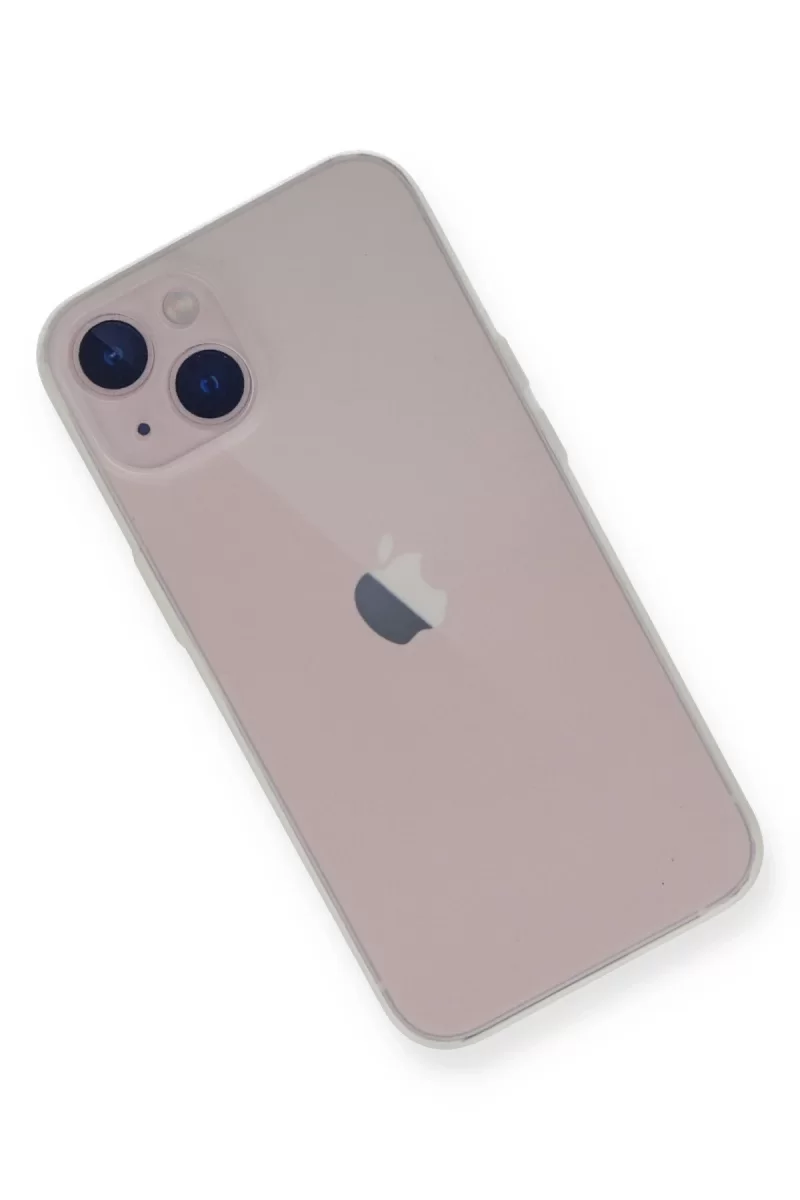 Newface Apple iPhone 14 Plus Kılıf PP Ultra İnce Kapak - Beyaz