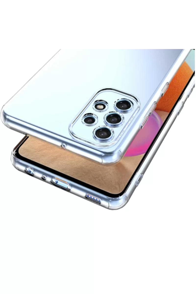 Newface Samsung Galaxy A33 5G Kılıf Lüx Şeffaf Silikon