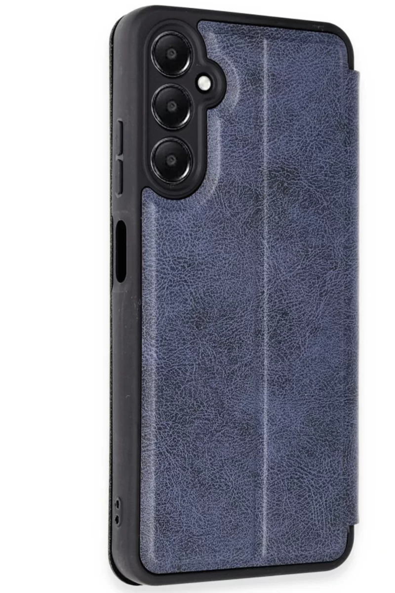 Newface Samsung Galaxy A36 Kılıf Flip Cover - Lacivert