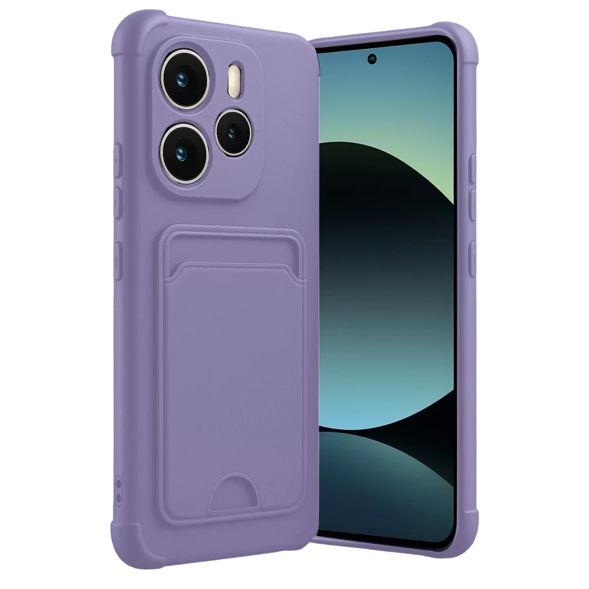 Newface Xiaomi Redmi Note 14 4G Kelvin Kartvizitli Silikon - Lila