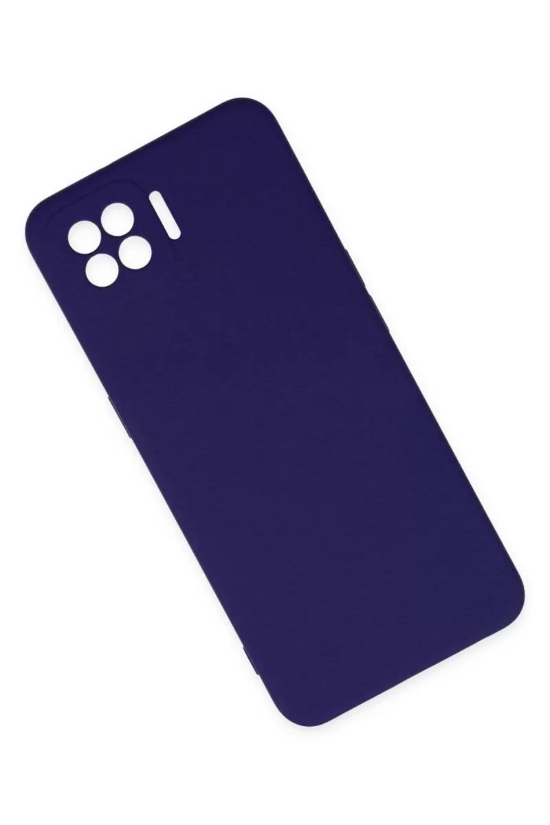 Newface Oppo A73 Kılıf Nano içi Kadife Silikon - Mor