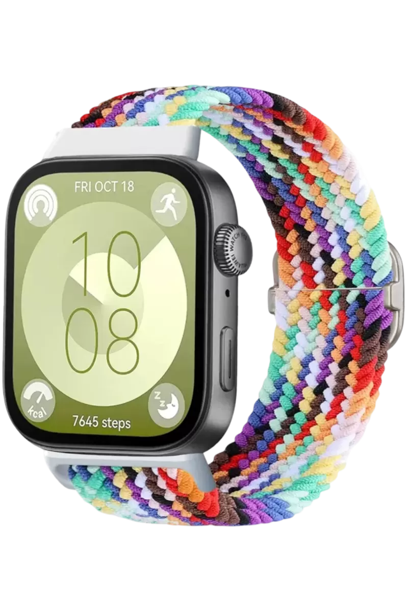 Newface Huawei Fit 4 Star Kordon - Gökkuşağı 2