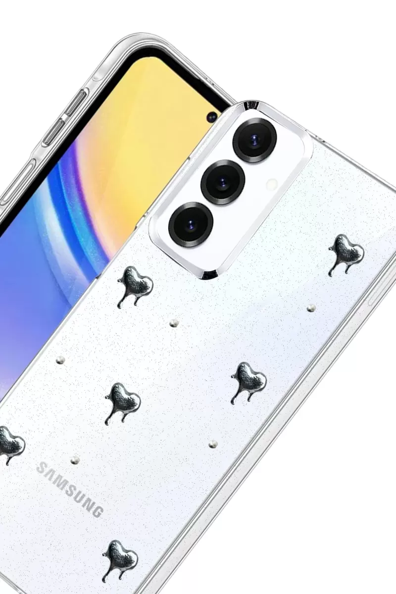 Newface Samsung Galaxy A34 5G Fiyonk Desenli Kapak - Desen 1