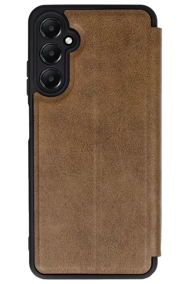 Newface Samsung Galaxy A56 Kılıf Flip Cover - Taba