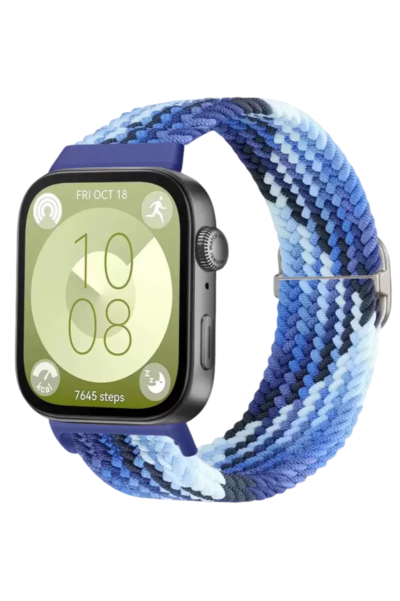 Newface Huawei Fit 4 Star Kordon - Lacivert-Mavi