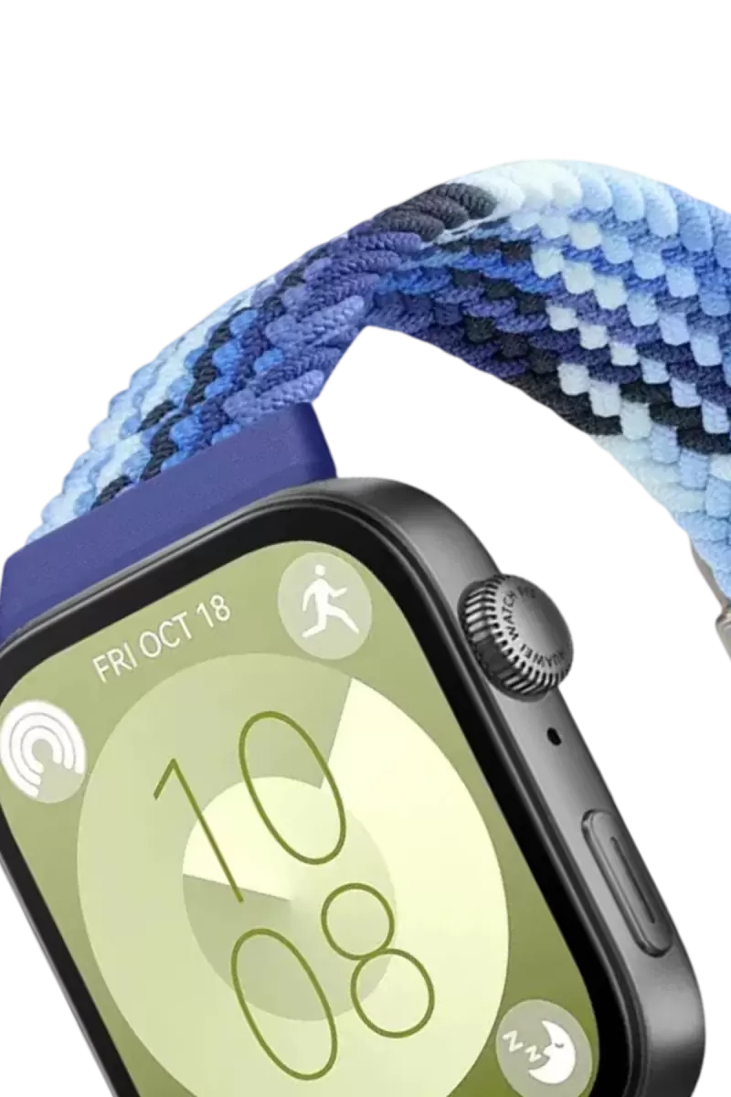 Newface Huawei Fit 4 Star Kordon - Lacivert-Mavi
