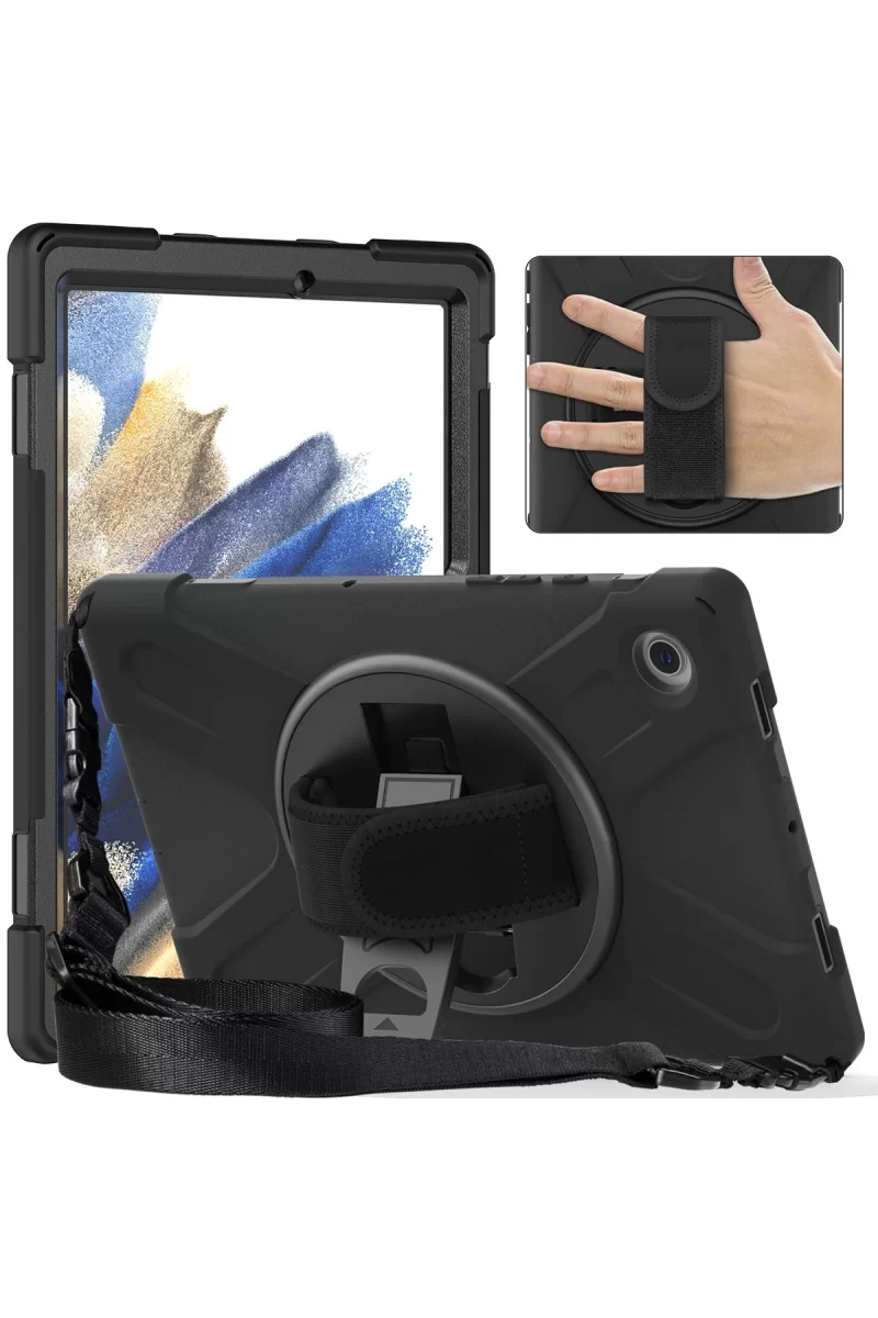 Newface Lenovo M10 Plus 10.6 125FU/128FU Kılıf Amazing Tablet Kapak - Siyah