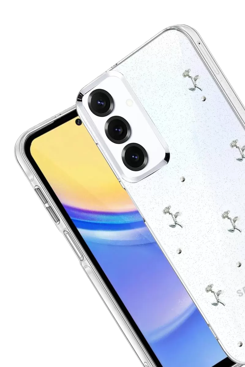 Newface Samsung Galaxy A34 5G Fiyonk Desenli Kapak - Desen 4