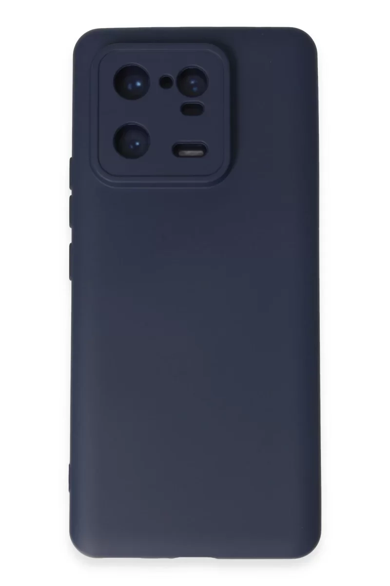Newface Xiaomi Mi 13 Pro Kılıf Nano içi Kadife Silikon - Lacivert