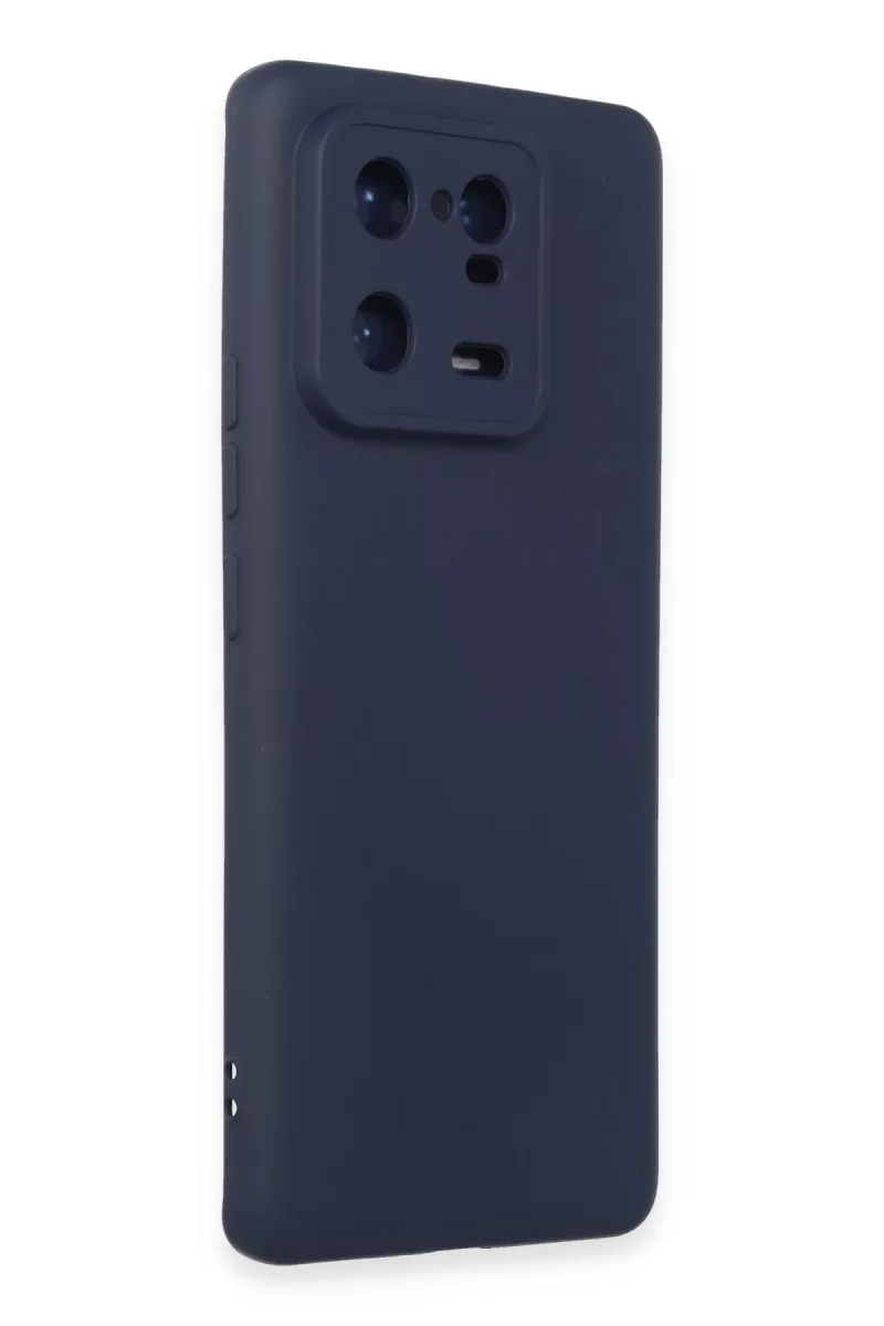 Newface Xiaomi Mi 13 Pro Kılıf Nano içi Kadife Silikon - Lacivert