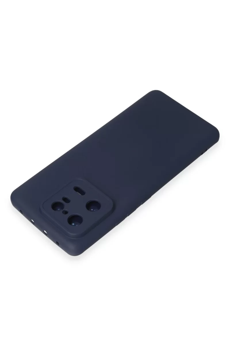 Newface Xiaomi Mi 13 Pro Kılıf Nano içi Kadife Silikon - Lacivert