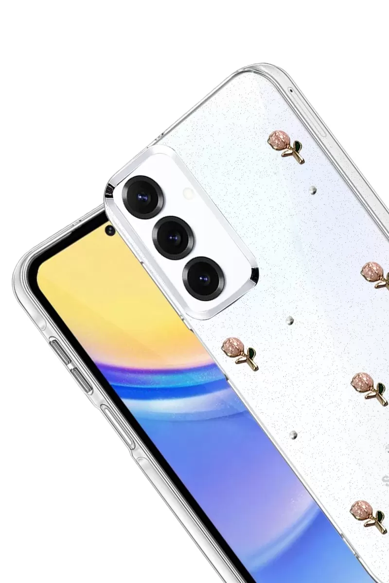 Newface Samsung Galaxy S23 FE Fiyonk Desenli Kapak - Desen 6