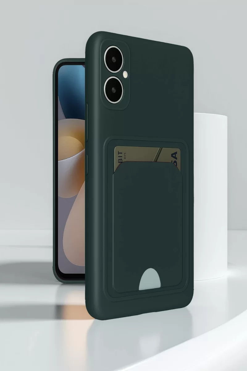 Newface Samsung Galaxy A05 Kelvin Kartvizitli Silikon - Lacivert