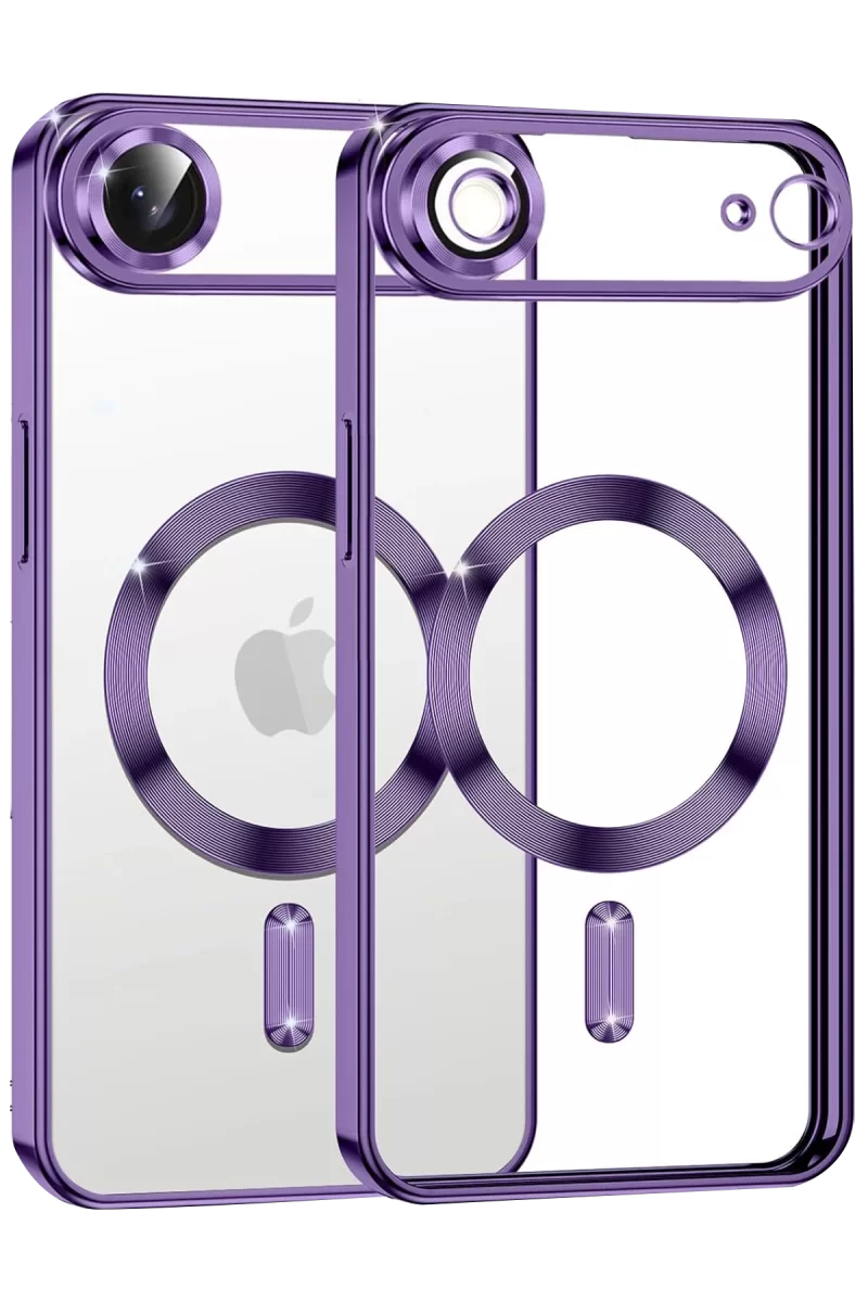 Newface Apple iPhone 17 Air Kross Magneticsafe Kapak - Mor