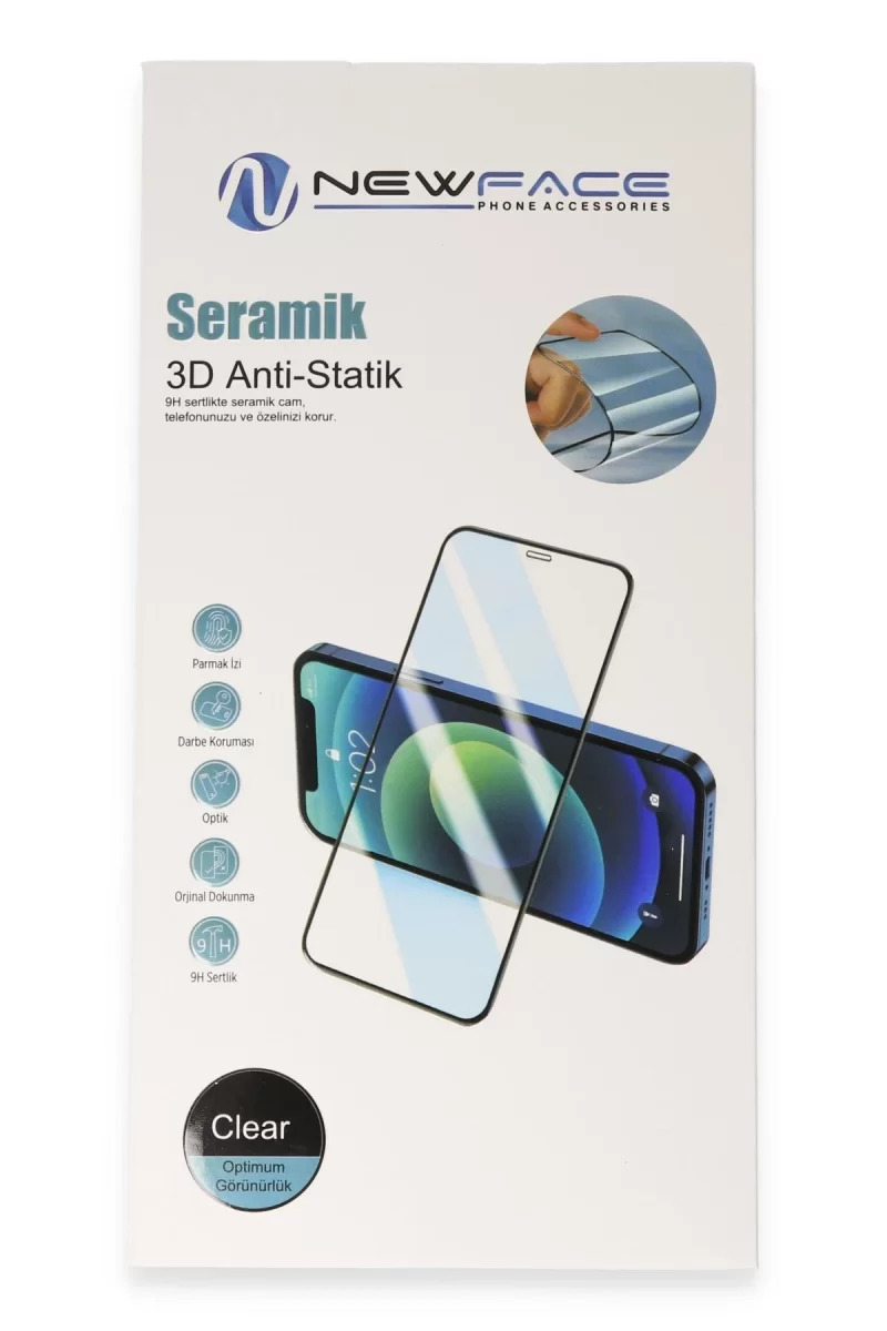Newface Samsung Galaxy S25 Edge 3D Antistatik Cam Ekran Koruyucu