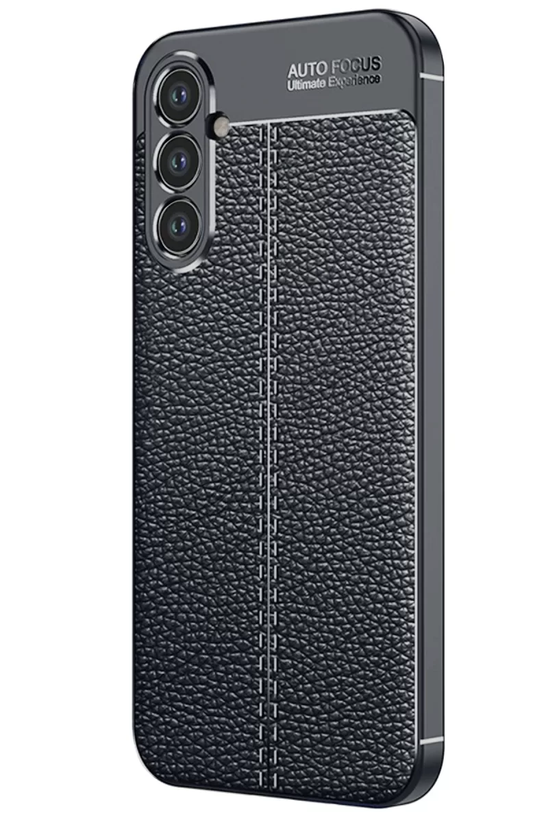 Newface Samsung A36 Kılıf Auto Focus Kapak - Siyah
